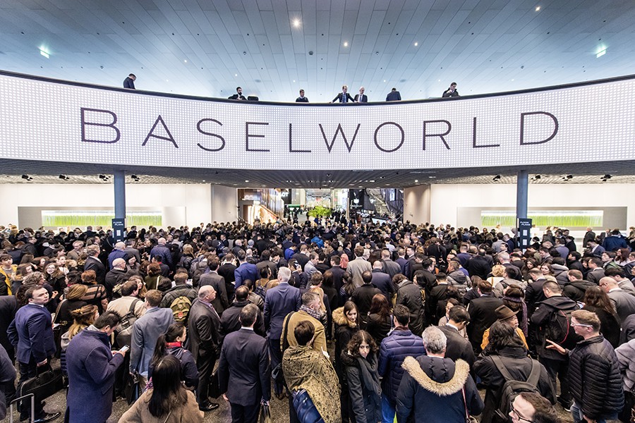 バーゼルワールド（BASEL WORLD）2018年会場入口